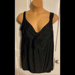 Danify Black Swim Top